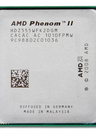 Процессор AMD Phenom II X2 550 3.10GHz/6M/4GT/s (HDZ550WFK2DGM...