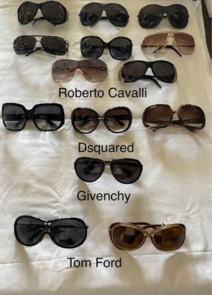 Сонцезахисні окуляри брендові (D&G, Prada, Versace, Bvlgari та ін
