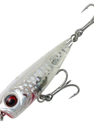 Воблер Savage Gear 3D Minnow Popper 43mm 2.6g Floating Crystal...