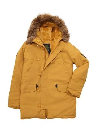 Куртка парка Altitude Parka Alpha Industries (жовта)