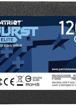 Твердотільний диск 2.5" 120GB Patriot Burst Elite (SATA, 450MB...