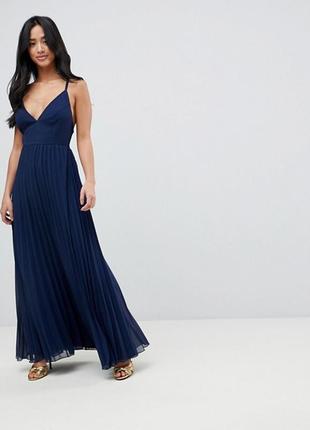 Сукня максі з відкритою спинкою від asos, xxl