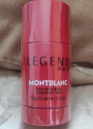 Montblanc legend red дезодорант-стик