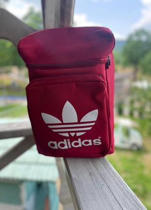 Красный рюкзак adidas ac backpack classic