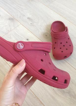 Сабо крокси тапочки crocs (оригінал) р. j 1 (31-32)