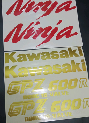 Наклейки Кавасаки ниндзя нинзя Kawasaki gpz 600 r