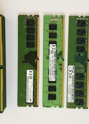 Оперативна пам'ять ОЗУ RAM Micron/Samsung DDR4-2133/2400/2666/...