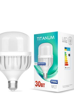 LED лампа TITANUM A100 30W E27 6500К