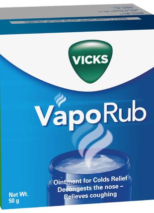 VapoRub Vicks - мазь при простуде Для ингаляций