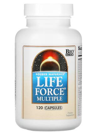Вітаміни та мінерали Source Naturals Life Force Multiple, 120 ...