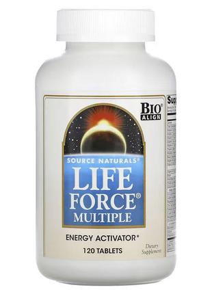 Вітаміни та мінерали Source Naturals Life Force Multiple, 120 ...