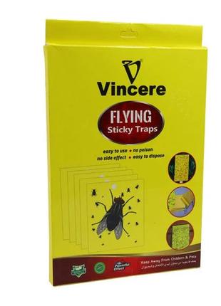 Vincere Flying Sticky Traps-Vincere липкие ловушки для мух ос