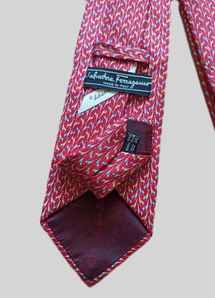 Шикарный галстук salvatore ferragamo giraffe print tie оригина...