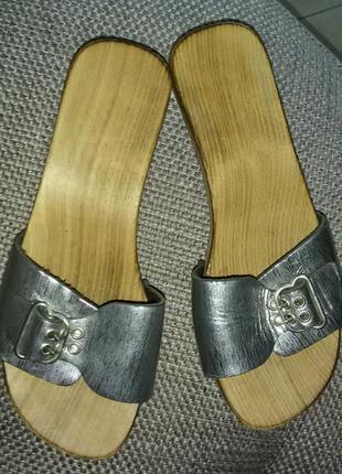 Классные кожаные сабо blackstone размер 36-37 (24см)