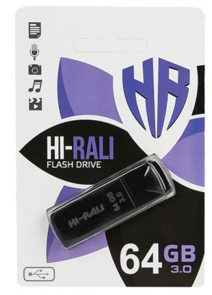 USB Flash Drive Hi-Rali Taga 64 gb Колір Чорний