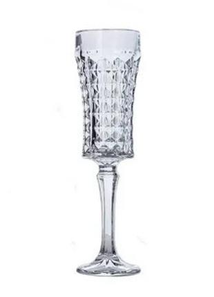 Набор бокалов для шампанского 120 мл 6 шт Diamond Bohemia 1KD2...