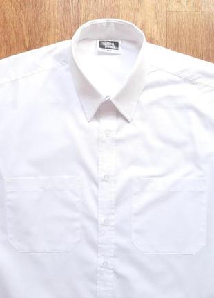 Белая тенниска simon jersey 15.5" 16" размер xlinesia