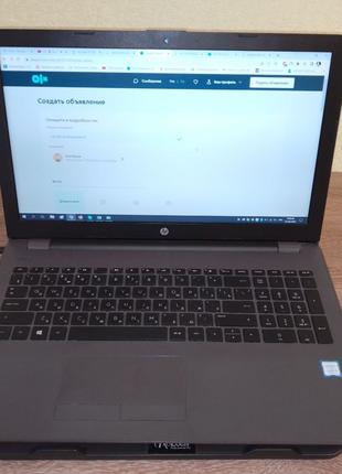 HP 250 G6 Ноутбук / Intel Core i3-7020U (2.3 ГГц) / RAM 8 ГБ / 12