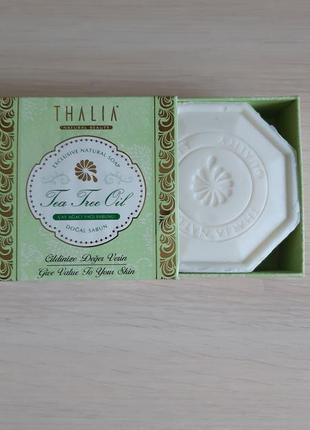 Натуральное мыло с маслом чайного дерева талия thalia