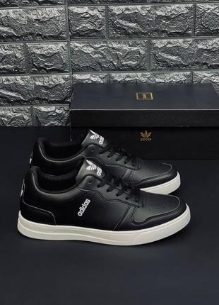 Кроссовки мужские adidas, стильные черные кроссы адидас 36-45