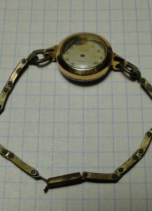 Браслет бронзовий із корпусом від годинника
