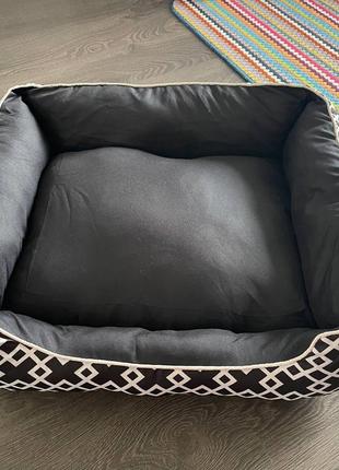 Лежак для собак та котів Сенді 60х70х20 сірий.