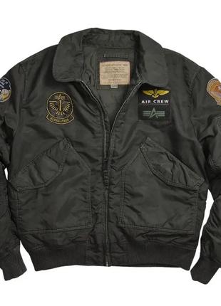 Куртка CWU Pilot X Jacket Alpha Industries (чорна)