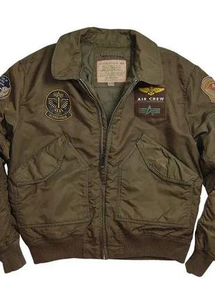 Куртка CWU Pilot X Alpha Industries (коричневая)