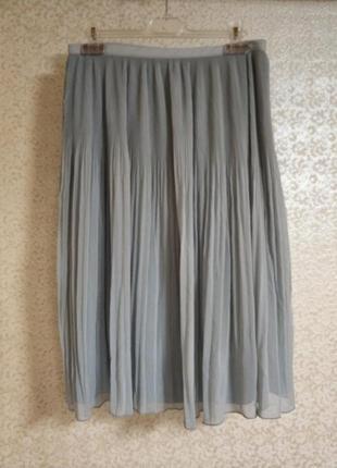 Трендовая юбка юбка плиссе плиссированная сборка гофре плиссе ...