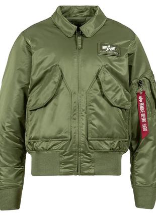 Куртка пілот CWU 45/P Alpha Industries (оливковая)