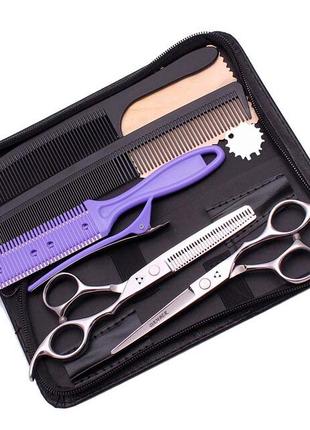 Комплект парикмахерских ножниц для стрижки волос 6 дюймов DAMB...
