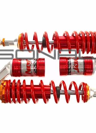 Амортизаторы (пара) Delta 340mm, газомасляные (красные) EVO