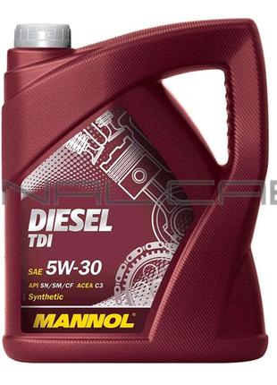 Масло автомобильное, 5л (SAE 5W-30, Diesel TDI 5W-30 API SN/SM...