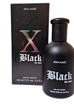 X Black Jean Marc 100 мл. Туалетная вода мужская Х Блек