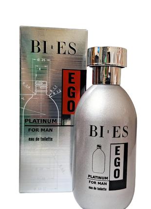 Bi-Es Ego Platinum Туалетная вода мужская 100 мл. Би ес Его пл...