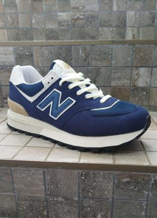 Кроссовки мужские New Balance Blue / Gold