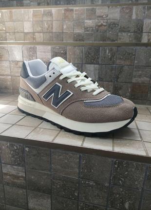 Кроссовки мужские New Balance Classic Brown / Gold