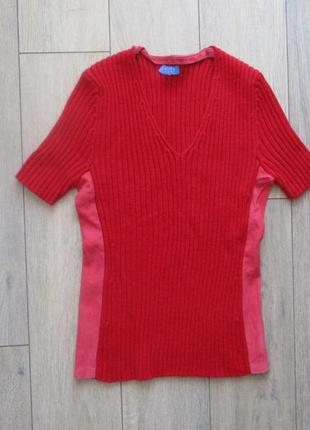 Escada sport (s/m) шерстяной свитер кофта винтаж