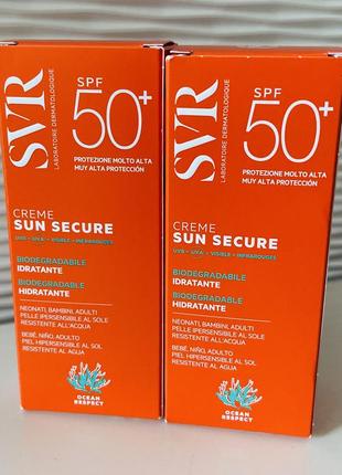 Svr sun secure cream spf50 солнцезащитный крем