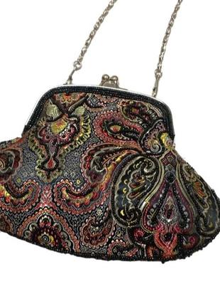 Вечерняя сумочка - кошелек, в винтажном стиле