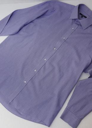 George. сорочка у фіолетову смужку. воріт 41 см