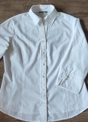 Рубашка базовая классическая белая george размер l-xl