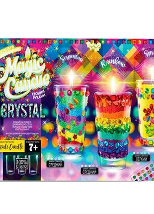 Набір креативної творчості "MAGIC CANDLE CRYSTAL"парафінові св...