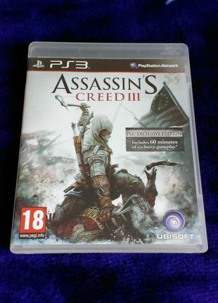 Assassin's Creed 3 (1 і 2 регіон (англійська мова)) для PS3