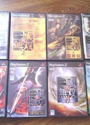 Багато дискiв на PS2 NTSC-J  - Dynasty Samurai Warriors