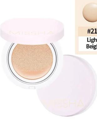 Кушон Missha M Magic Cushion Cover Lasting SPF50+/PA+++ №21