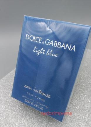 Light blue eau intense pour homme dolce&gabbana для мужчин