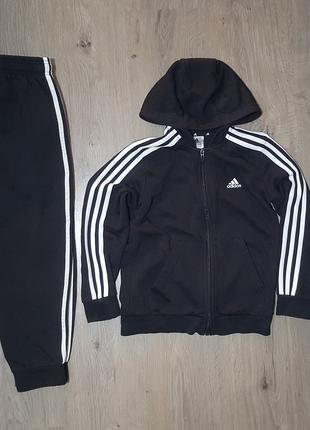 Костюм детский чёрный adidas