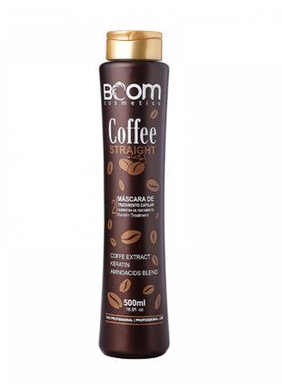 Кератин для выпрямления волос boom cosmetics coffee straight 5...