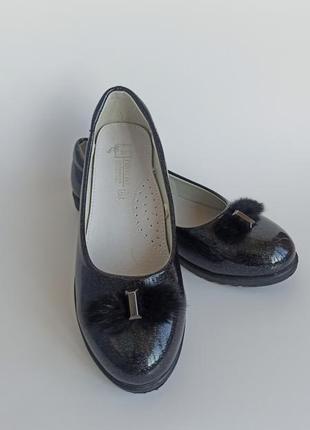 Черные классические туфли лодочки от tomm размер 34